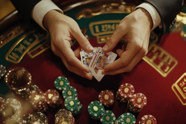 Detailed live-dealer statistics showing outcome frequencies and win rates